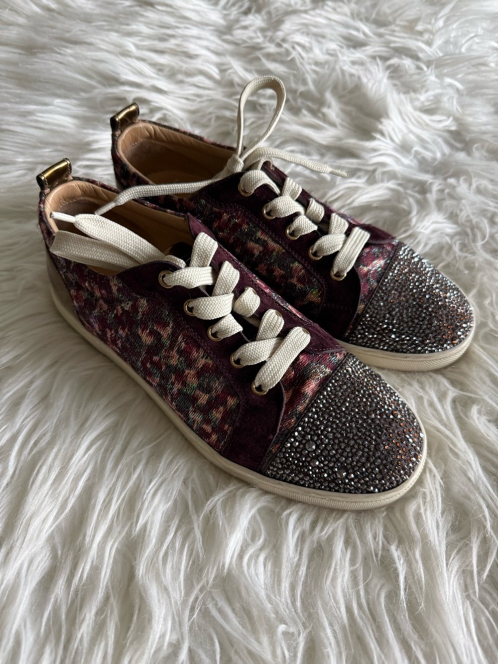 Christian Louboutin Gondola Strass Sneakers - Picture 2 of 14